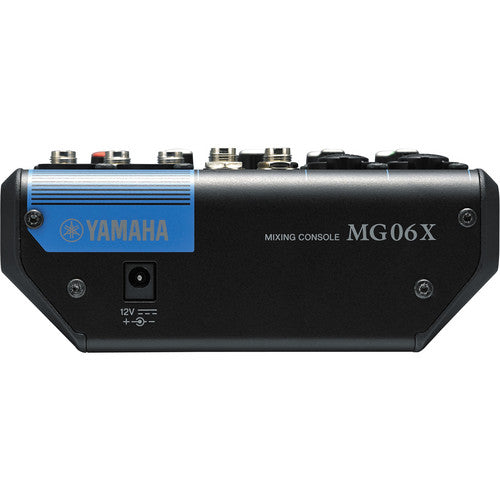 Yamaha MG06X 6-Channel Analog Mixer with Built-In SPX Effects