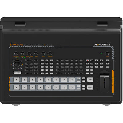 AVMATRIX SHARK S8X PLUS 8-Channel SDI/HDMI Portable Video Switcher with 17.3"" Display