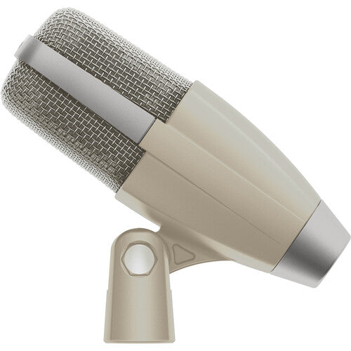 Sennheiser MD 421 KOMPAKT 80th Limited Edition Multipurpose Cardioid Dynamic Microphone with Drum Clamp (Gray/Cream)