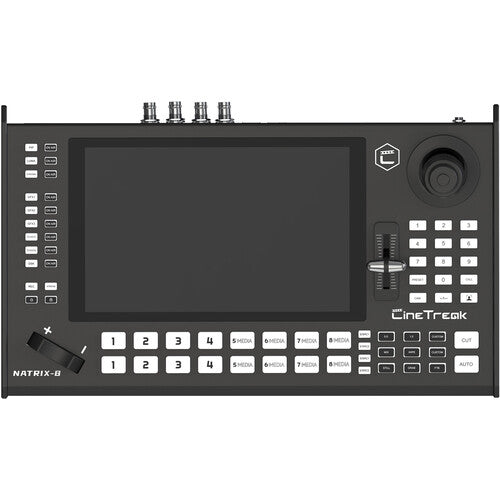 CineTreak Natrix 8 8-Channel Video Switcher with ISO Recording & Live Streaming