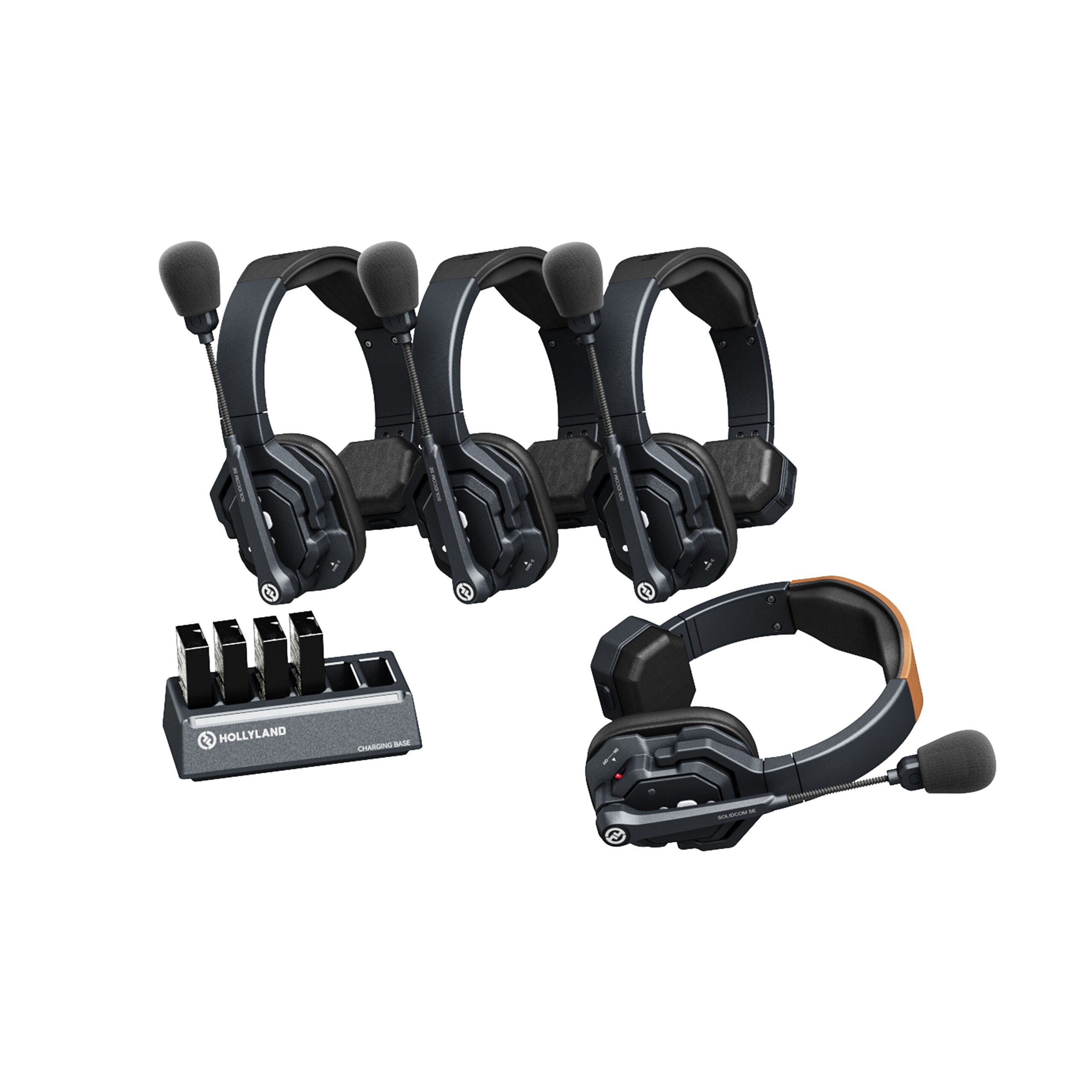 Hollyland Solidcom SE-4S Full-Duplex Single-Ear Noise-Canceling