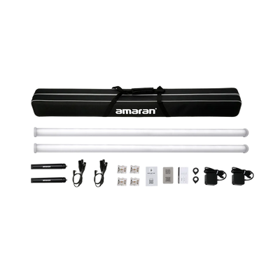 Aputure Amaran PT4C RGBWW LED Pixel Tube Light (4') - (2-Light Production Kit)