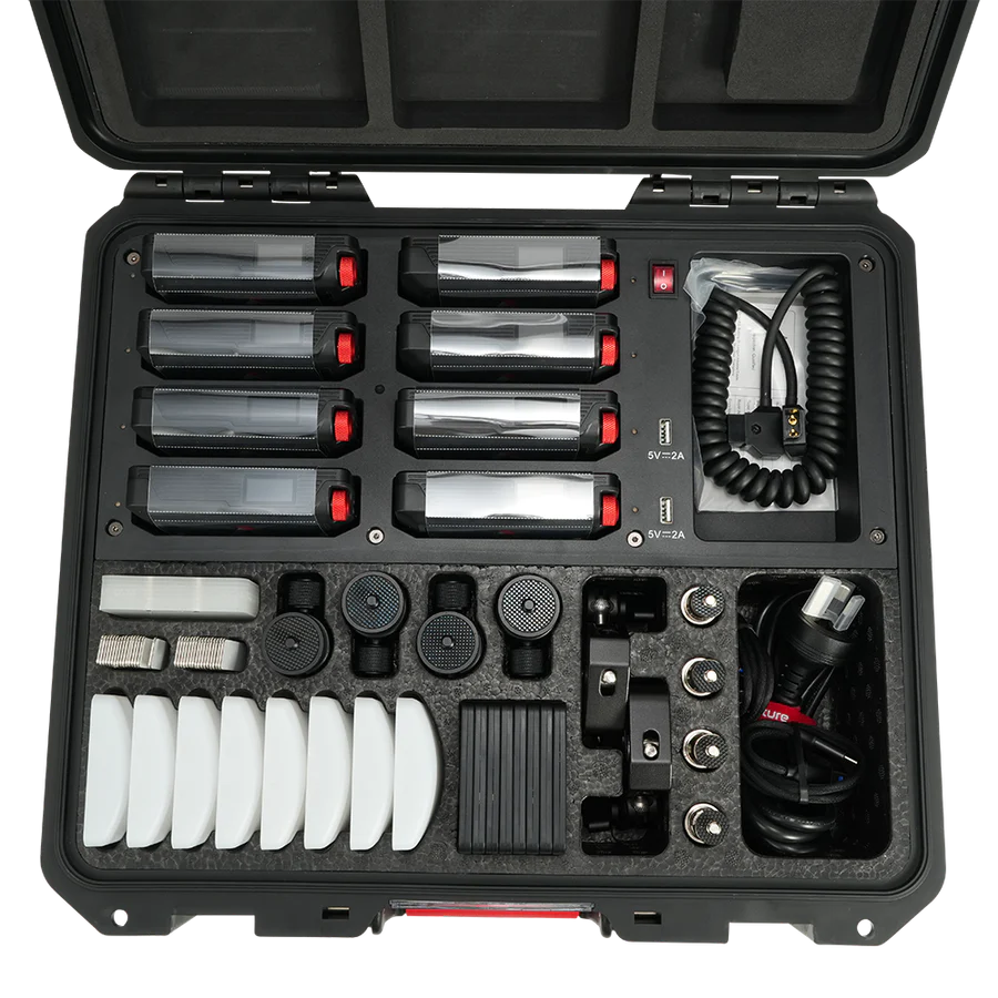 Aputure MC Pro RGB LED Light Panel (Production 8-Light Kit)