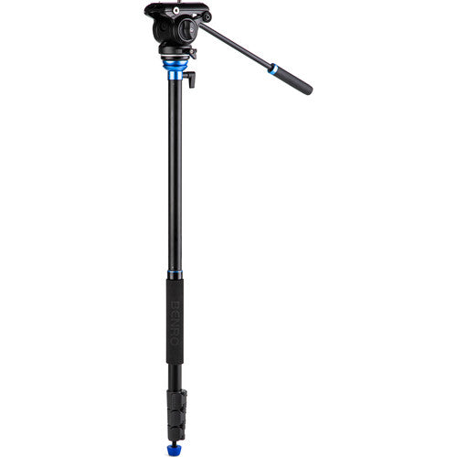 Benro Aero 4 Pro (A2883FS4PRO) Reverse-Folding Aluminum Travel Tripod with S4Pro Fluid Video Head