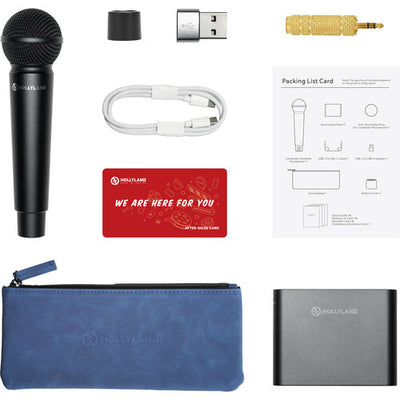 Hollyland MELO P1 Solo Wireless Handheld Microphone System (Space Gray)