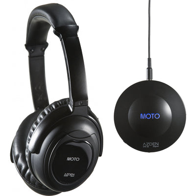 Azden DW-05 - MOTO 2.4GHz Digital Wireless Headphones + Transmitter