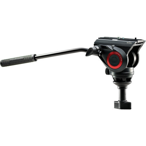 Manfrotto MVH500A Fluid Drag Video Head with MVT502AM Tripod and Carry Bag (MVK500AM)