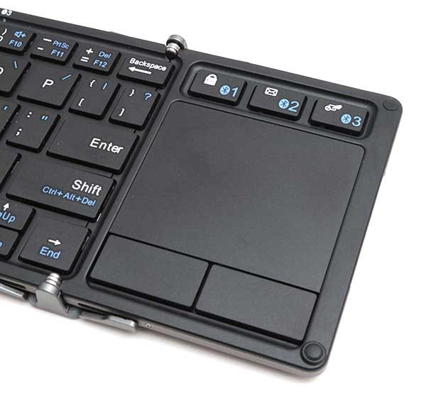 Foldable Keyboard with Touchpad