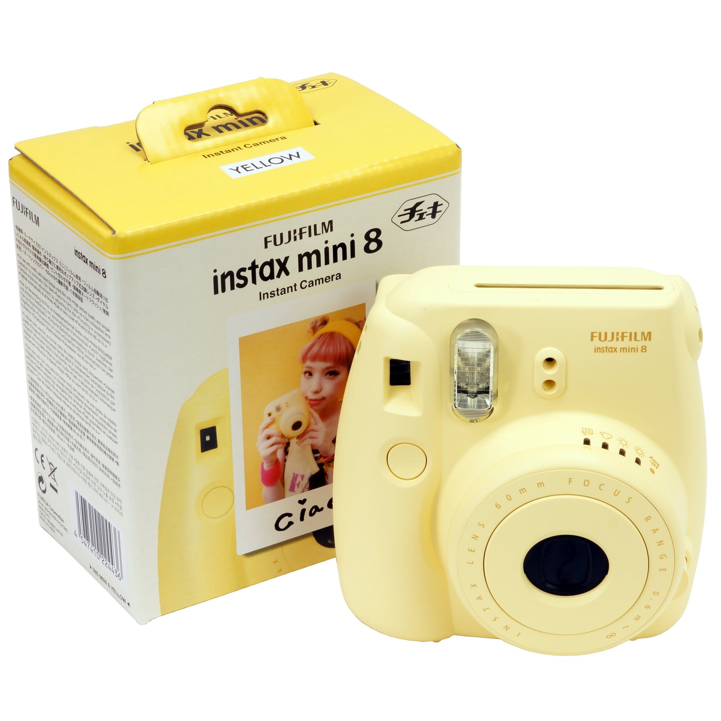 Fujifilm Instant Camera Instax Mini 8 Yellow ( By Order Basis)