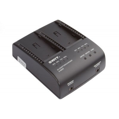 SWIT  S-3602F  2-ch SONY NP-F Charger and Adaptor