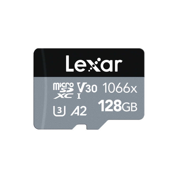 Lexar Professional 1066x microSDXC UHS-I Card SILVER Series(LMS1066128G)