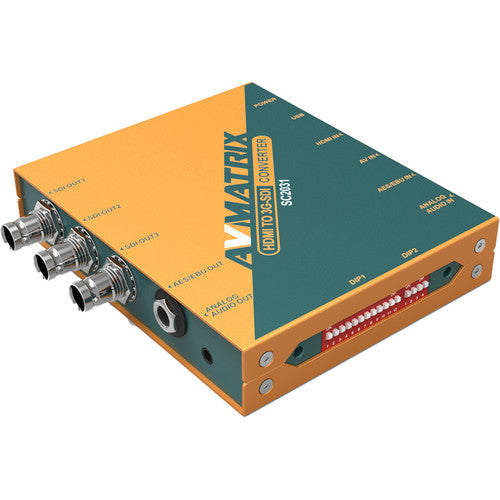 AVMATRIX SC2031 HDMI/AV to 3G-SDI Scaling Converter