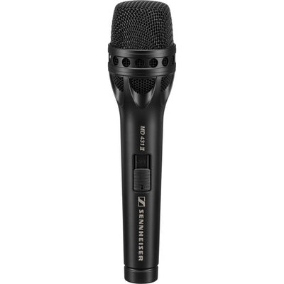 Sennheiser MD 431 II Handheld Supercardioid Dynamic Microphone with On/Off Switch