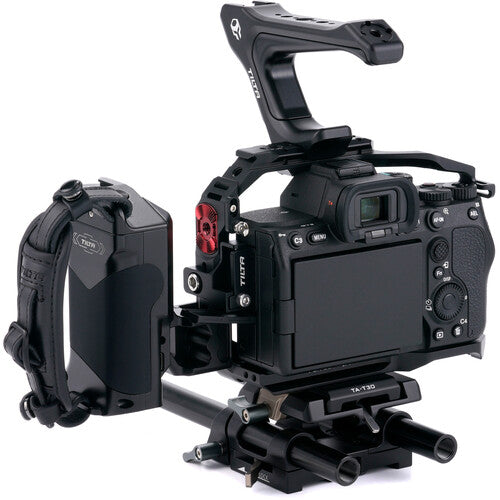 Tilta Pro Camera Cage Kit for Sony a7 IV (Black) (TA-T30-B-B)