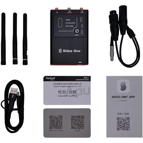 Aputure Sidus One Wireless DMX Transceiver – Shuttermaster pro