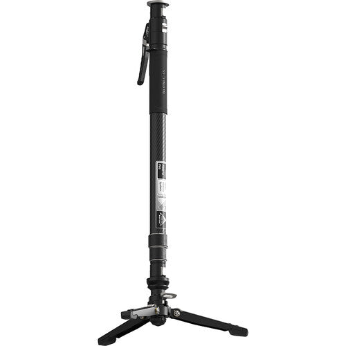 YC Onion Pineta Pro Carbon Fiber Monopod with Pedal Base and FH60 Fluid Head with Free Limeta PB20C1 Air