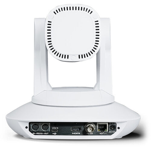 Telycam Vision+ 4KN NDI Auto Tracking & Live Streaming PTZ Camera with 30x Optical Zoom (White)
