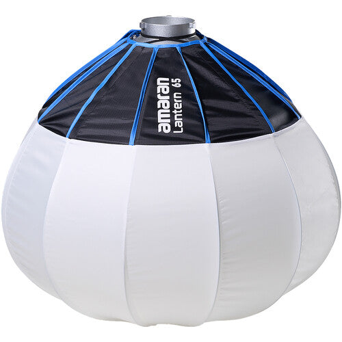 amaran Lantern 65 (24") Softbox Light Modifier – 65cm Omnidirectional Lantern for Bowens Mount LED Lights