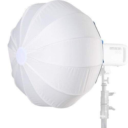 amaran Lantern 65 (24") Softbox Light Modifier – 65cm Omnidirectional Lantern for Bowens Mount LED Lights