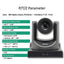 SMTAV BA30S Optical + 8X Digital Zoom, high-Speed PTZ,3G-SDI+HDMI+IP Streaming Outputs, Support POE, Video Conference Camera.