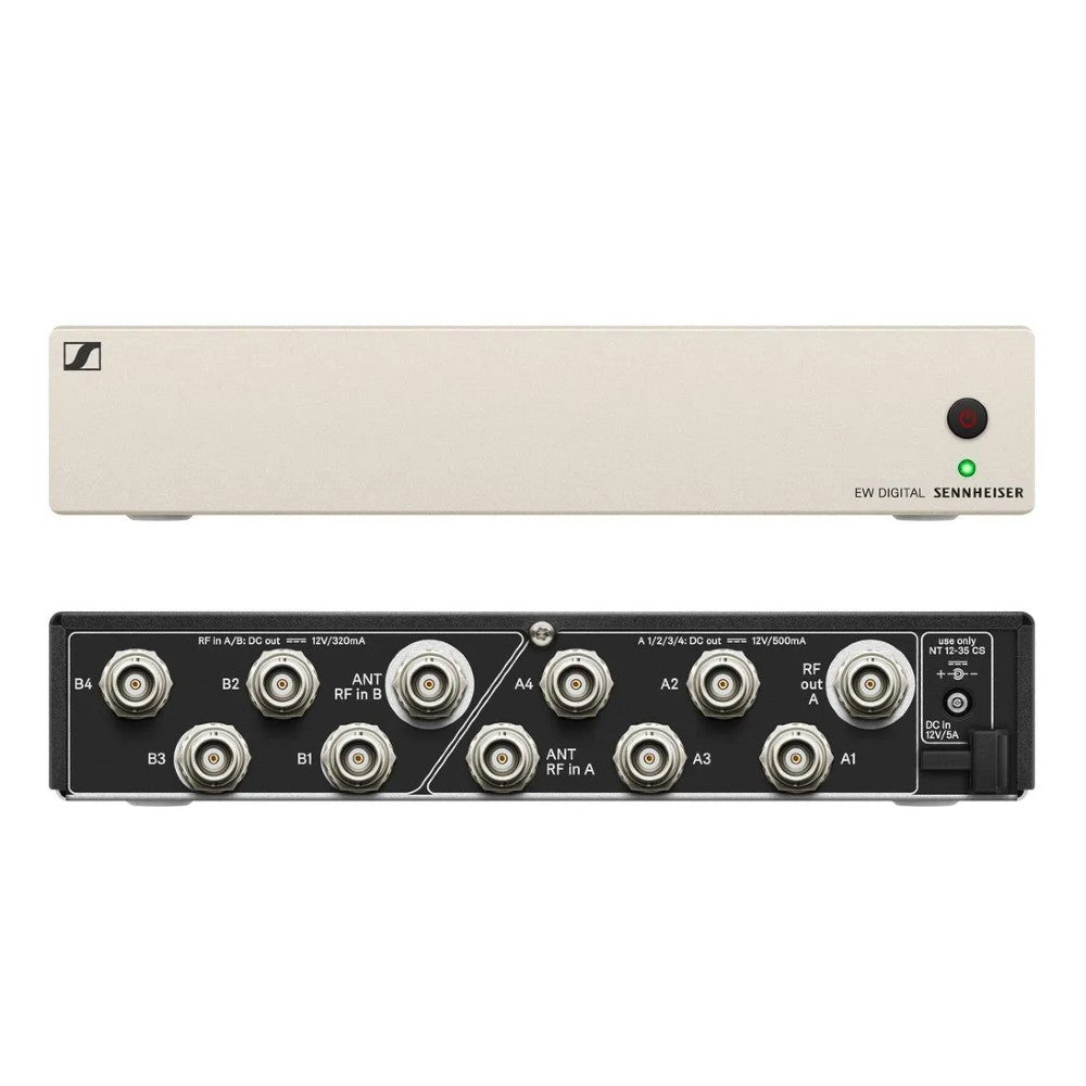 Sennheiser EW-D ASA (Q-R-S) 4-Way Active Antenna Splitter with DC Distribution for EW-D Wireless Systems (470 to 694 MHz)