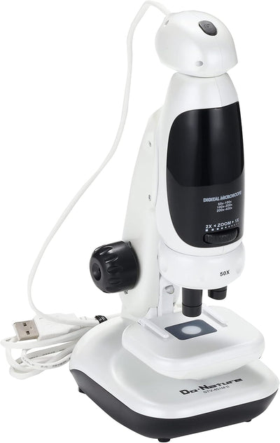 Kenko STV-451M II USB Digital Microscope – 50x/100x/200x Magnification, 2MP CMOS Sensor, Windows 10 Compatible, Do/Nature Series