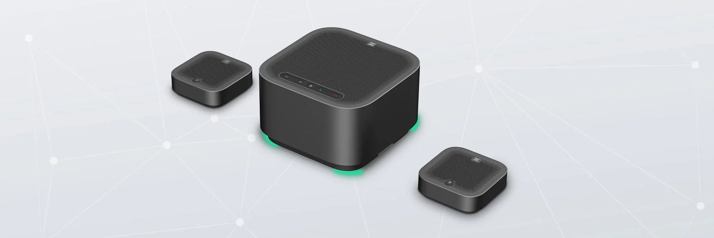 ROCWARE A10W Wireless Smart Conference Speakerphone (2.4 GHz)