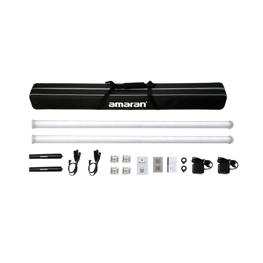 Aputure Amaran PT4C RGBWW LED Pixel Tube Light (4') - (2-Light Production Kit)