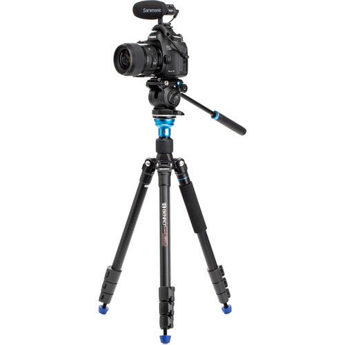 Benro Aero 2 PRO (A1883FS2PRO) Aluminum Travel Video Tripod with Flip Locks