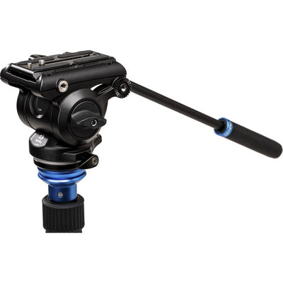 Benro Aero 4 Pro (A2883FS4PRO) Reverse-Folding Aluminum Travel Tripod with S4Pro Fluid Video Head