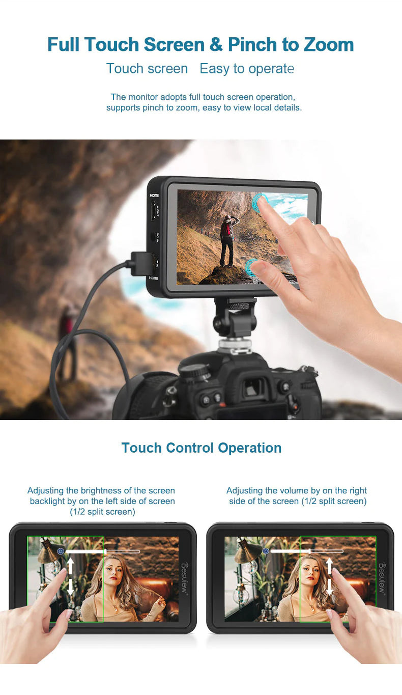 Desview R5 II 5.5" On-Camera Field Monitor
