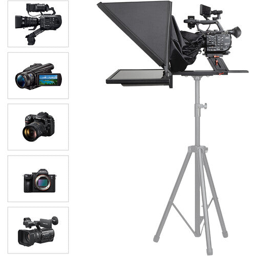 Desview T22 Teleprompter Set with 21.5" Self-Reversing Monitor