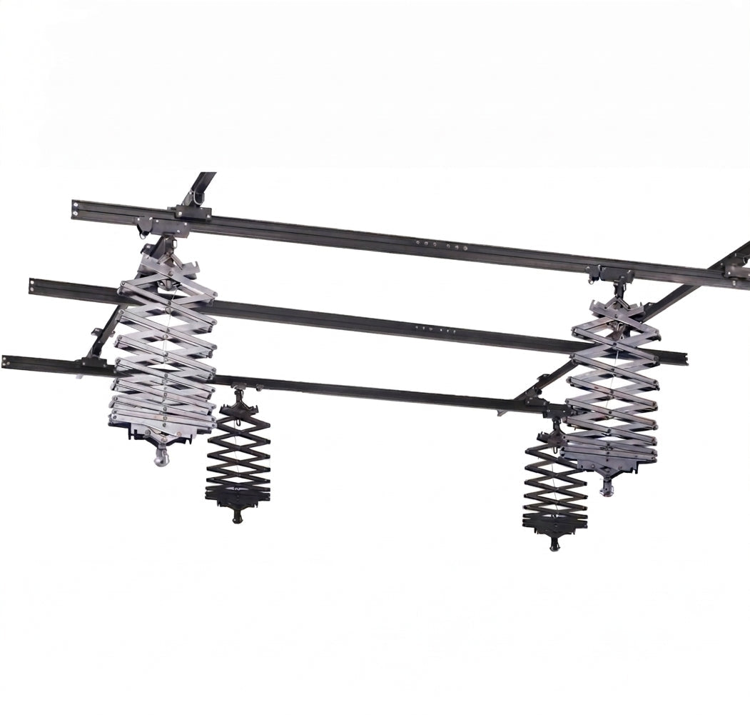 SM-Ceiling Rail 4 Track + 4 Pantograph (2 Double Track and 2 Single Track Pantograph)