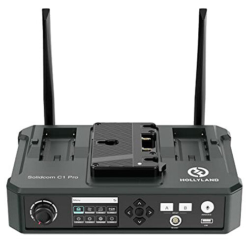 Hollyland Solidcom C1 Pro-Hub8S ENC 9-Person Full-Duplex Wireless Intercom System with Hub (1.9 GHz) (WITH HUB)