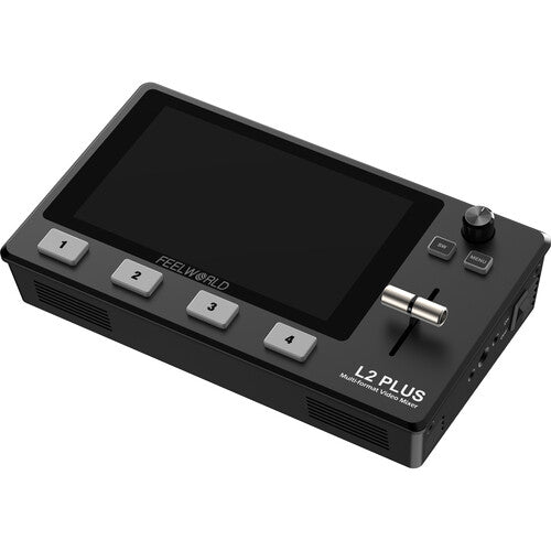 FeelWorld L2 PLUS HDMI Live Stream Switcher with Built-In 5.5" LCD Monitor