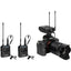 Saramonic UwMic9S Mini KIT2 Compact 2-Person Camera-Mount Wireless Omni Lavalier Microphone System (UHF)