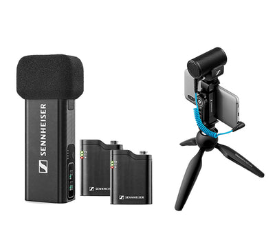 Sennheiser Christmas bundle- Profile Wireless Microphone +MKE 200 Mobile Kit