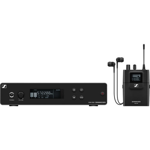 Sennheiser XSW IEM SET Stereo In-Ear Wireless Monitoring System (A: 548 to 572 MHz)