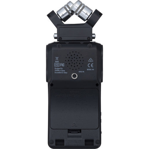 Zoom H6 6-Input / 6-Track Portable Handy Recorder (Black)