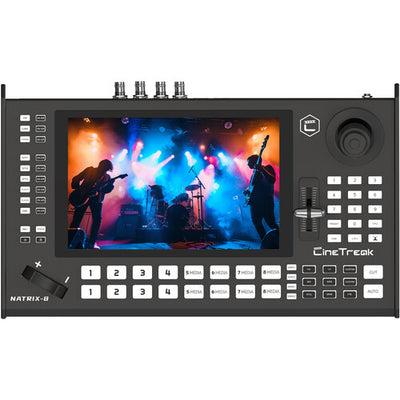 CineTreak Natrix 8 8-Channel Video Switcher with ISO Recording & Live Streaming
