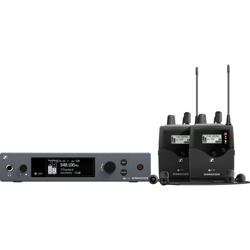 Sennheiser ew IEM G4-Twin Wireless Monitor System Kit (606 to 648 MHz)