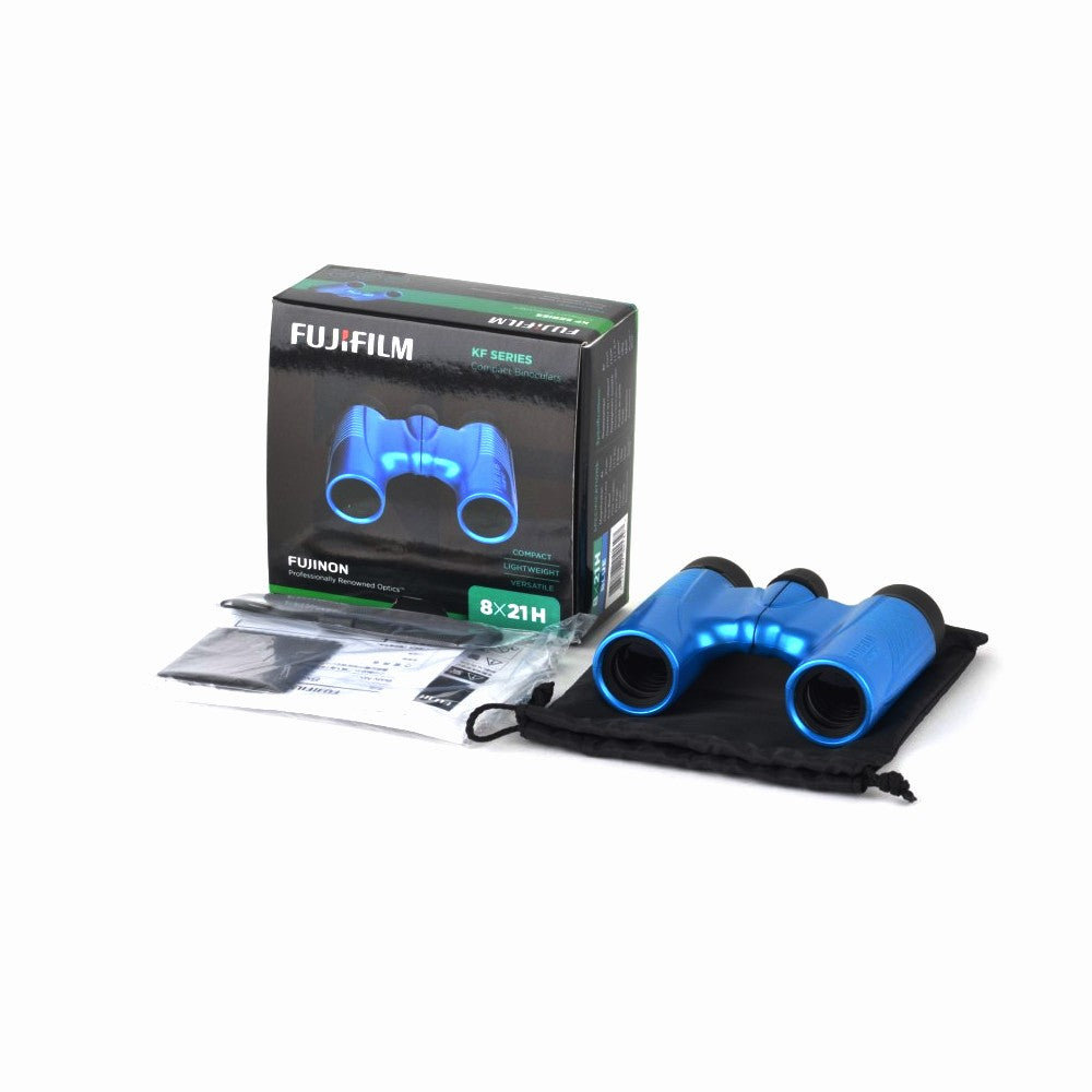FUJIFILM - Fujinon KF 8x21H Blue KF Series Compact Binoculars