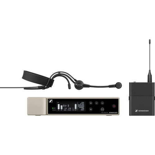 Sennheiser EW-D ME3 SET Digital Wireless Cardioid Headset Microphone System (R1-6: 520 to 576 MHz)