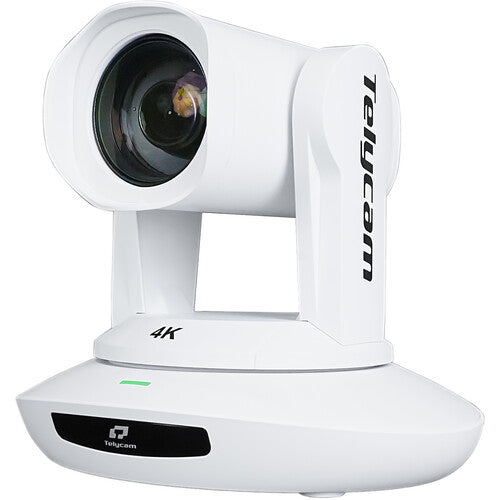 Telycam Vision+ 4KN NDI Auto Tracking & Live Streaming PTZ Camera with 30x Optical Zoom (White)