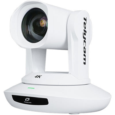 Telycam Vision+ 4KN NDI Auto Tracking & Live Streaming PTZ Camera with 30x Optical Zoom (White)