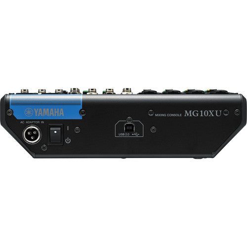 Yamaha MG10XU 10-Input Mixer with Built-In FX and 2-In/2-Out USB Interface w/ free Sennheiser XS-1