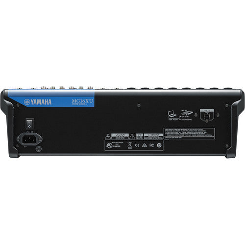Yamaha MG16XU - 16-Input Mixer with Built-In FX and 2-In/2-Out USB Interface w/ free Sennheiser XS-1
