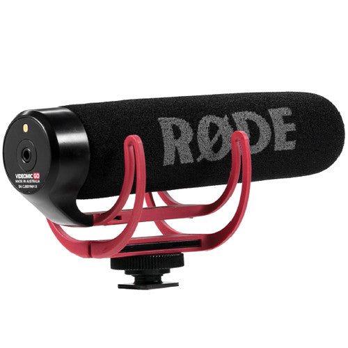Rode VideoMic GO (Lightweight On-Camera Microphone)