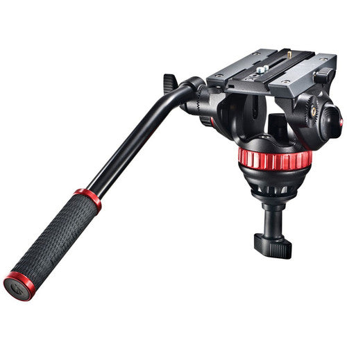 Manfrotto MAMVK502AM-1 (MVK502AM) Fluid Head and MVT502AM Tripod with Carrying Bag