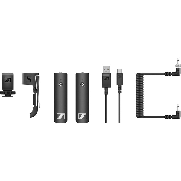 Sennheiser XSW-D PORTABLE BASE SET Digital Camera-Mount Wireless Bodypack Microphone System